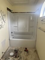 Tub installation